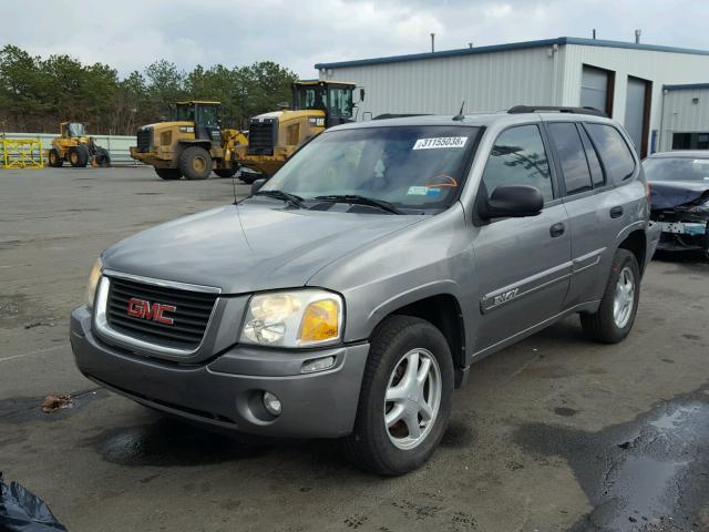 1GKDT13S452173757 - 2005 GMC ENVOY GRAY photo 2