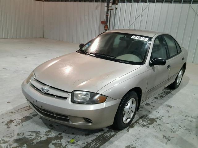 1G1JC52F357191060 - 2005 CHEVROLET CAVALIER GOLD photo 2