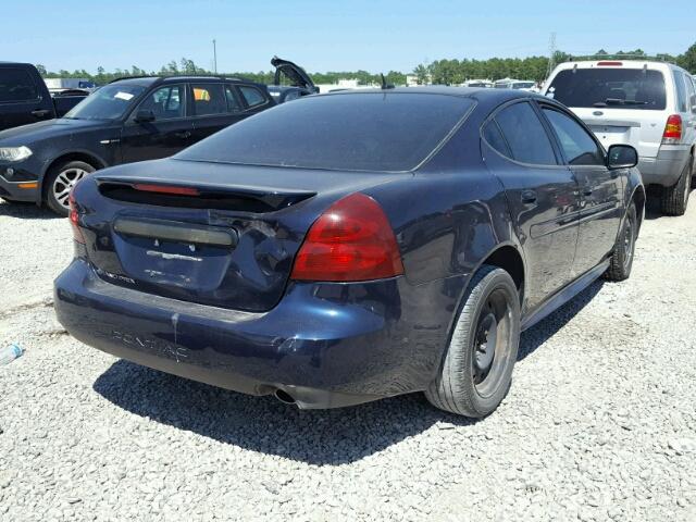 2G2WP552381109456 - 2008 PONTIAC GRAND PRIX ლურჯი ფოტო 4