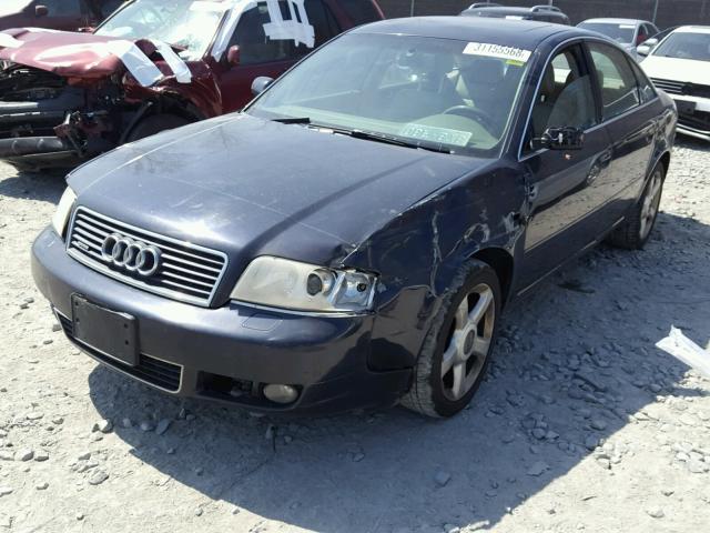 WAULT64B84N019744 - 2004 AUDI A6 3.0 QUA BLUE photo 2