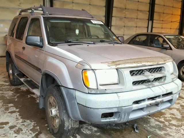 5N1ED28Y4YC576907 - 2000 NISSAN XTERRA XE SILVER photo 1