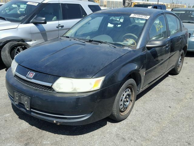 1G8AJ52F23Z131120 - 2003 SATURN ION LEVEL BLACK photo 2