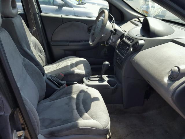1G8AJ52F23Z131120 - 2003 SATURN ION LEVEL BLACK photo 5