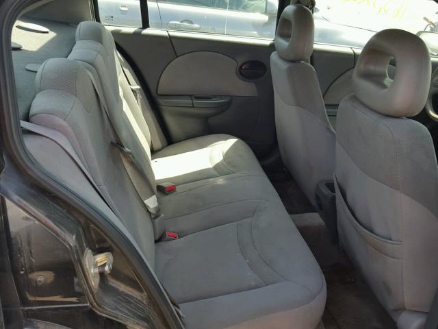 1G8AJ52F23Z131120 - 2003 SATURN ION LEVEL BLACK photo 6