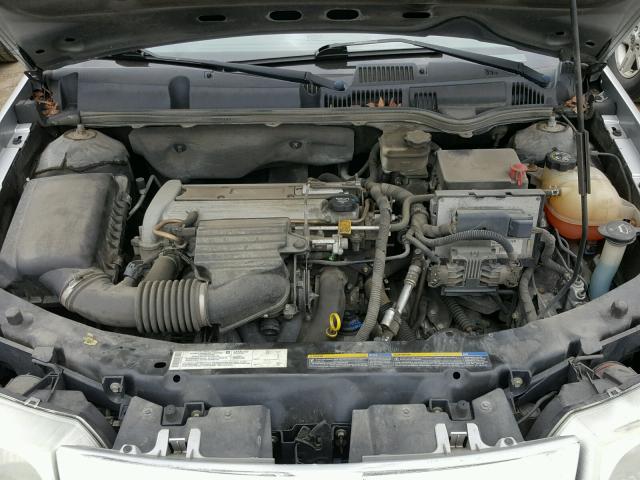1G8AL52F04Z205890 - 2004 SATURN ION LEVEL SILVER photo 7