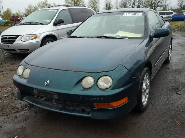 JH4DC4457XS005991 - 1999 ACURA INTEGRA LS GREEN photo 2