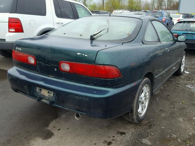 JH4DC4457XS005991 - 1999 ACURA INTEGRA LS GREEN photo 4