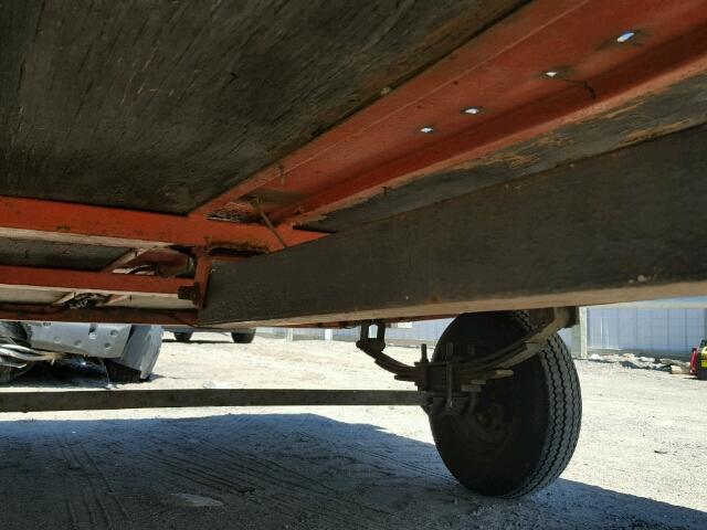 N0V1NPLATEAAGP453 - 2000 UTILITY TRAILER BROWN photo 10
