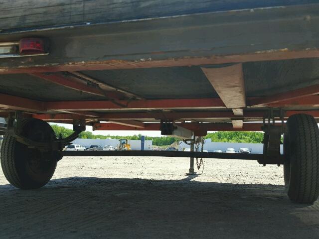 N0V1NPLATEAAGP453 - 2000 UTILITY TRAILER BROWN photo 9