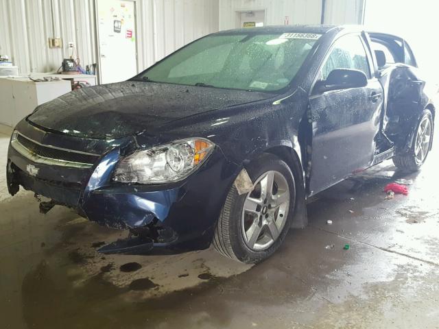 1G1ZC5EB6AF129115 - 2010 CHEVROLET MALIBU 1LT 蓝色 照片 2