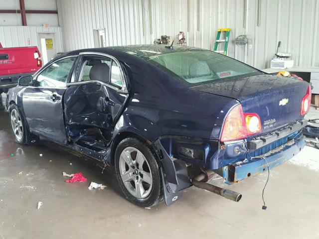 1G1ZC5EB6AF129115 - 2010 CHEVROLET MALIBU 1LT 蓝色 照片 3