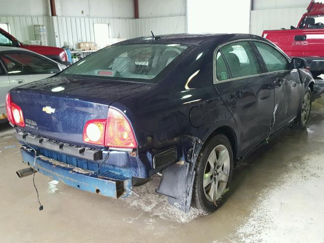 1G1ZC5EB6AF129115 - 2010 CHEVROLET MALIBU 1LT 蓝色 照片 4