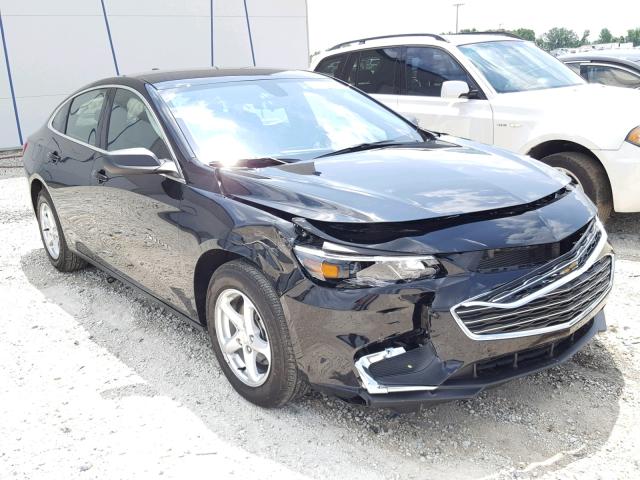 1G1ZB5ST2HF229853 - 2017 CHEVROLET MALIBU LS შავი ფოტო 1
