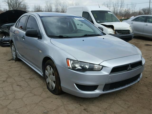 JA32U1FU1AU003107 - 2010 MITSUBISHI LANCER DE SILVER photo 1