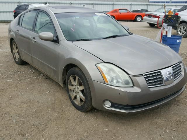 1N4BA41E24C909360 - 2004 NISSAN MAXIMA SE SILVER photo 1