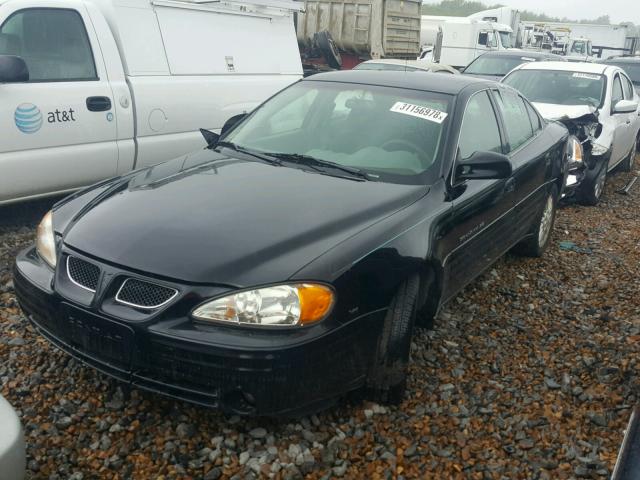 1G2NE52EXXC523424 - 1999 PONTIAC GRAND AM S 黑色 照片 2