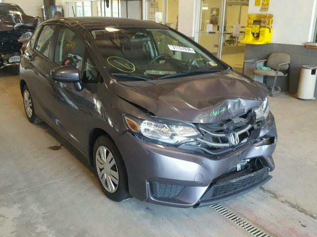 3HGGK5H51FM735065 - 2015 HONDA FIT LX CHARCOAL photo 1