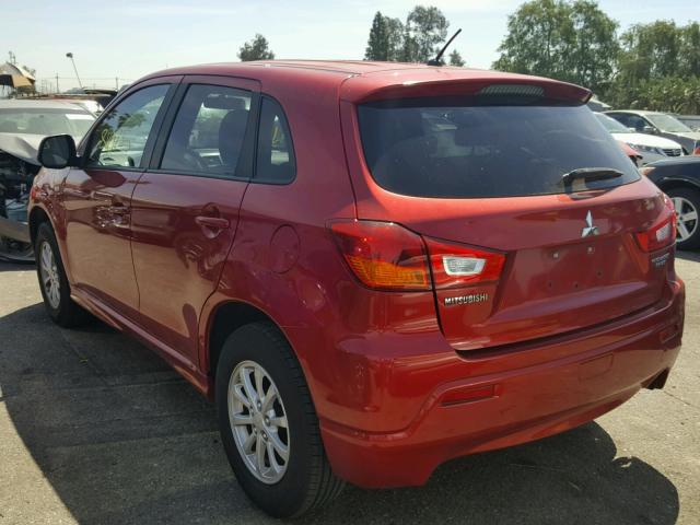 JA4AP3AU4CZ003514 - 2012 MITSUBISHI OUTLANDER RED photo 3