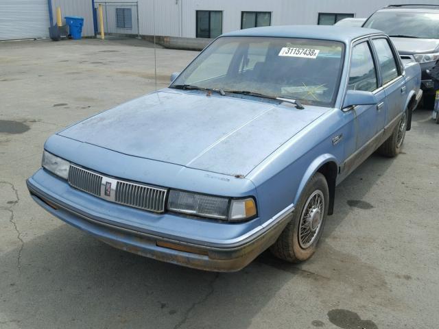 2G3AJ51W1K2457256 - 1989 OLDSMOBILE CUTLASS CI 蓝色 照片 2