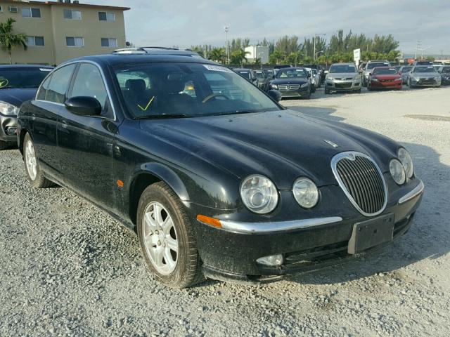 SAJEA01T13FM87336 - 2003 JAGUAR S-TYPE BLACK photo 1