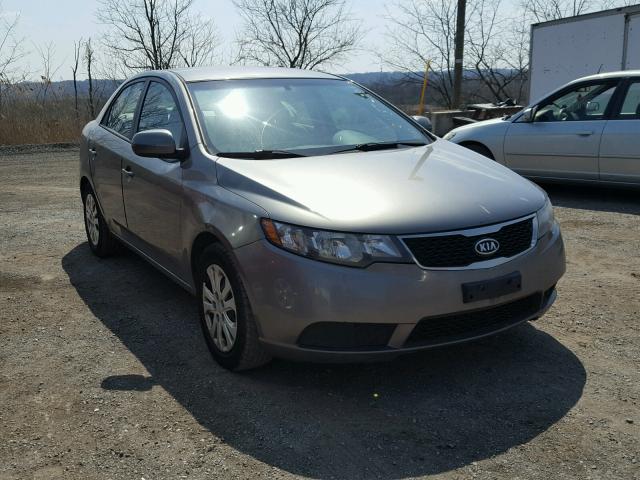 KNAFU4A24C5633045 - 2012 KIA FORTE EX GRAY photo 1