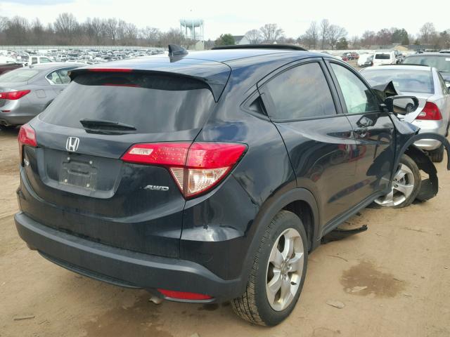 3CZRU6H59GM735740 - 2016 HONDA HR-V EX BLACK photo 4