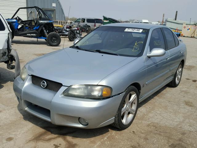 3N1AB51DX3L724222 - 2003 NISSAN SENTRA SE- SILVER photo 2