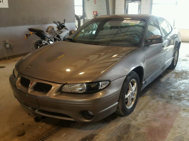 1G2WP52K8YF264176 - 2000 PONTIAC GRAND PRIX BROWN photo 2