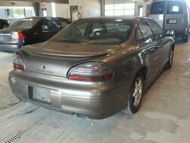1G2WP52K8YF264176 - 2000 PONTIAC GRAND PRIX BROWN photo 4