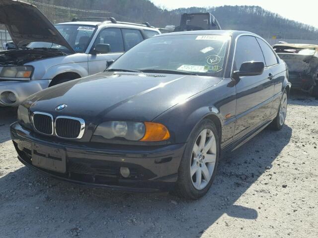WBABM3343YJN82322 - 2000 BMW 323 CI BLACK photo 2
