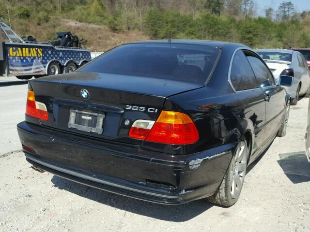 WBABM3343YJN82322 - 2000 BMW 323 CI BLACK photo 4