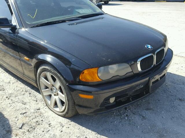 WBABM3343YJN82322 - 2000 BMW 323 CI BLACK photo 9