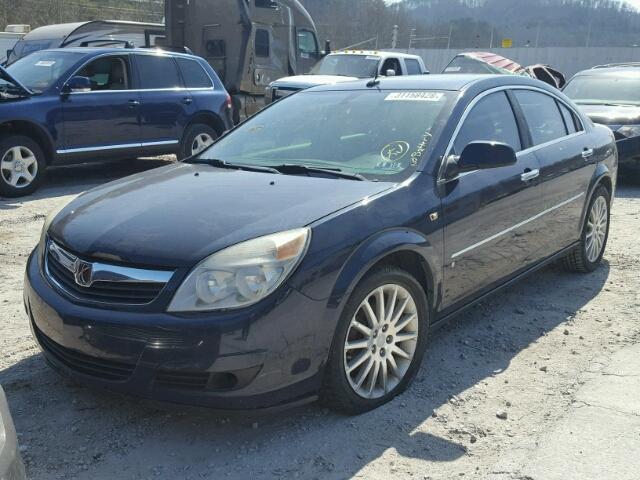 1G8ZV57737F305096 - 2007 SATURN AURA XR BLUE photo 2