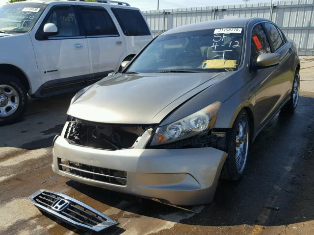 1HGCP26398A111983 - 2008 HONDA ACCORD LX GOLD photo 2