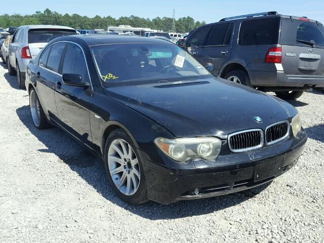 WBAGL63402DP58467 - 2002 BMW 745 I BLACK photo 1