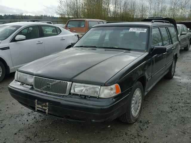 YV1KW9605T1028677 - 1996 VOLVO 960 BLACK photo 2