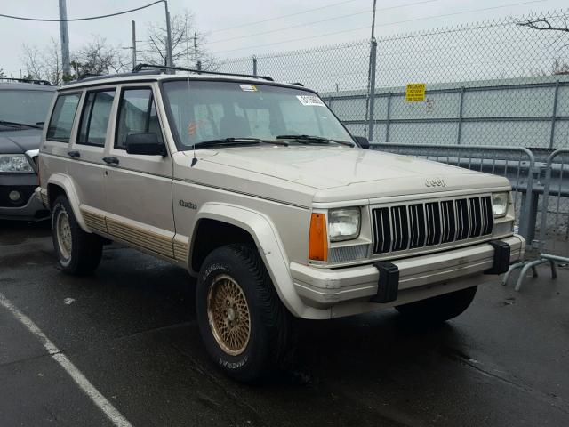 1J4FJ78S9SL582312 - 1995 JEEP CHEROKEE C BEIGE photo 1