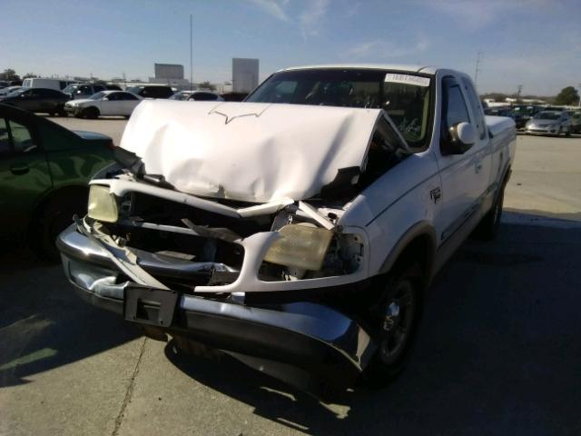 1FTEX17L1VNB68487 - 1997 FORD F150 WHITE photo 2