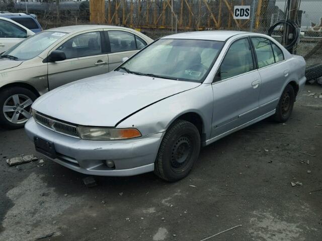 4A3AA46G7YE158022 - 2000 MITSUBISHI GALANT ES SILVER photo 2