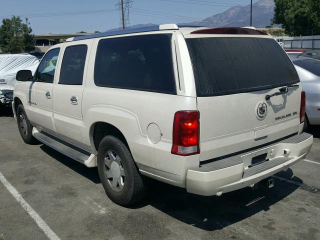 3GYFK66N04G241806 - 2004 CADILLAC ESCALADE E WHITE photo 3