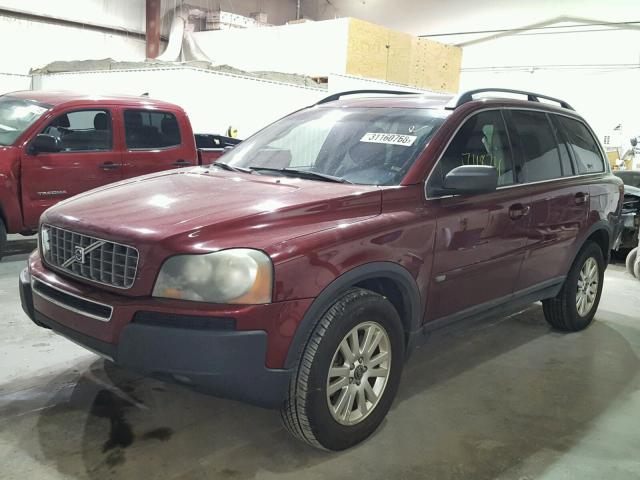 YV4CZ852561260051 - 2006 VOLVO XC90 V8 MAROON photo 2