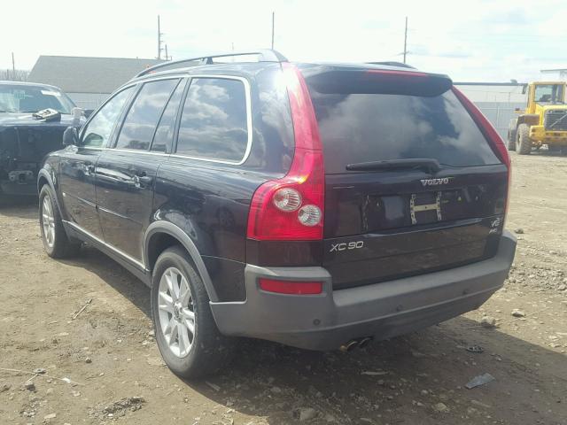 YV1CZ852651188689 - 2005 VOLVO XC90 V8 BLACK photo 3