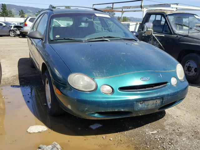 1FALP57U3TG145968 - 1996 FORD TAURUS GL GREEN photo 1