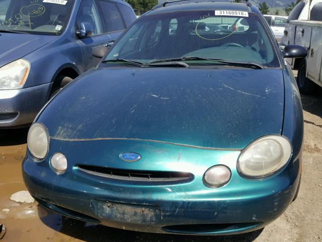 1FALP57U3TG145968 - 1996 FORD TAURUS GL GREEN photo 9