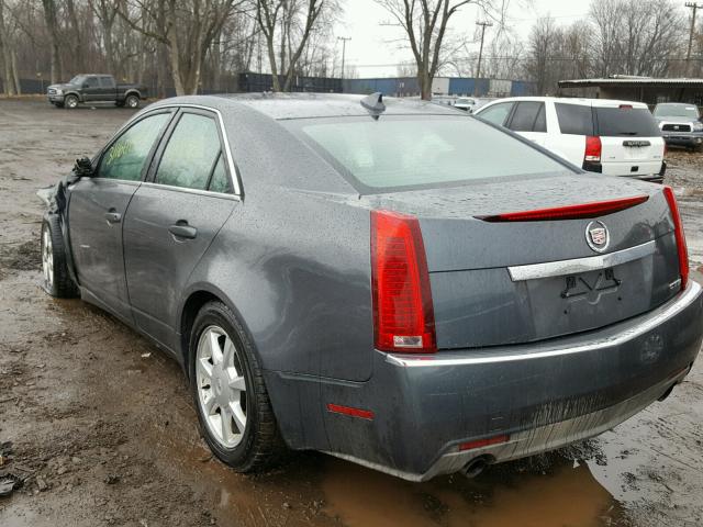 1G6DF577190113665 - 2009 CADILLAC CTS GRAY photo 3