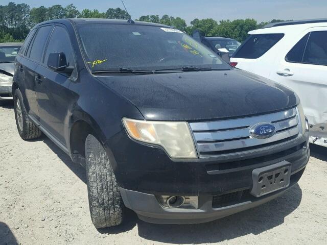 2FMDK39C67BA88874 - 2007 FORD EDGE SEL P BLACK photo 1