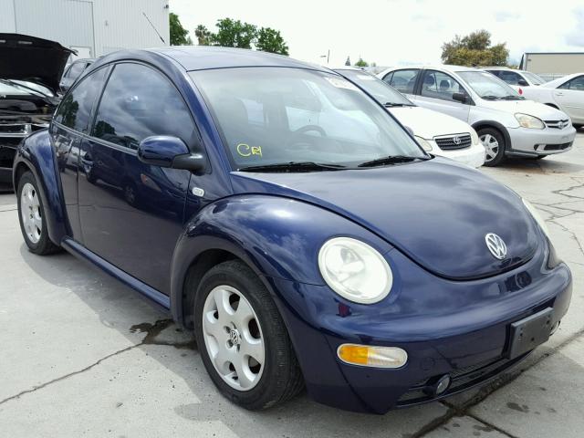 3VWCK21C82M416855 - 2002 VOLKSWAGEN NEW BEETLE 蓝色 照片 1