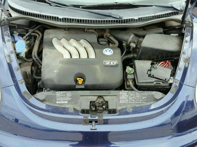 3VWCK21C82M416855 - 2002 VOLKSWAGEN NEW BEETLE 蓝色 照片 7