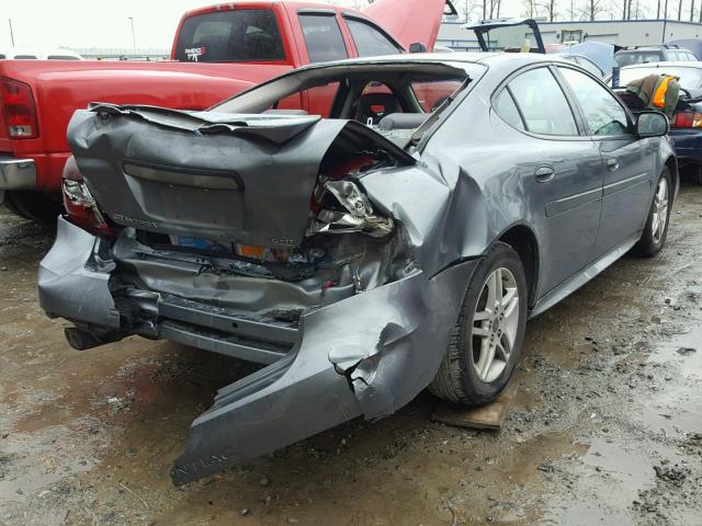 2G2WR524151323485 - 2005 PONTIAC GRAND PRIX GRAY photo 4