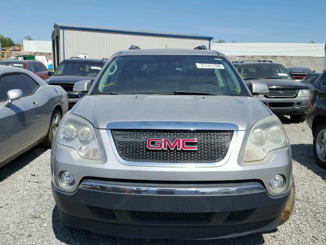 1GKER33758J197389 - 2008 GMC ACADIA SLT SILVER photo 10